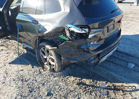 2021 BMW X3 xDrive30I из США, поврежденный, VIN 5UXTY5C05M9F93923